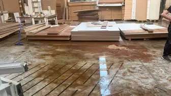 Mahmut Boyraz, fırtınadan etkilenen OSB’yi ziyaret etti