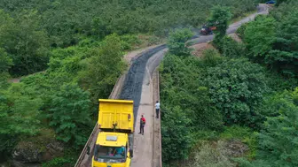 Ordu'da 7 kilometrelik grup yolu asfaltlaması tamamlandı