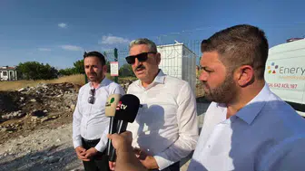 Gümüşler beldesinde doğalgaz kullanımı başladı