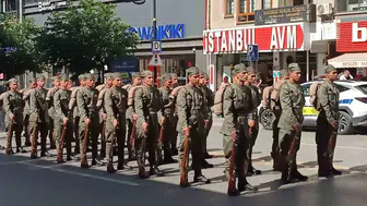 Sivas'ta 30 Ağustos Zafer Bayramı provası, yoğun ilgi topladı