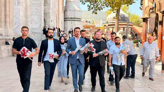 Gençlerden Mevlid Kandili etkinliğiyle kardeşlik mesajı