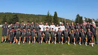 U18 milli futbol takımı İstanbul'da hazırlıklara başladı