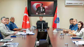 Bilecik emniyet müdürlüğü aylık güvenlik toplantısını gerçekleştirdi