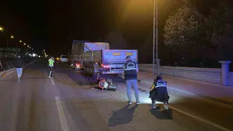 Karaman'da motosiklet kazasında genç yaşamını yitirdi