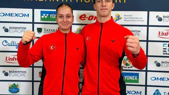 Türkiye’nin genç milli badmintoncuları Avrupa’da yarı finale yükseldi