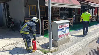 Yüksek sıcaklar manavgat'ta elektrik yangınlarına neden oluyor