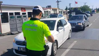 Ordu'da trafik denetiminde 18 bin araç kontrol edildi