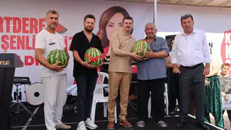 Kurtdere'de geleneksel karpuz şenliği coşkuyla kutlandı