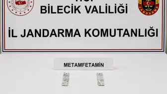 Bilecik'te jandarma otomobilde uyuşturucu madde ele geçirdi