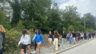 Sakarya'da gençler doğa kampında bir araya geldi