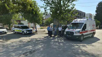 Adıyaman'da motosiklet kazasında sürücü yaralandı