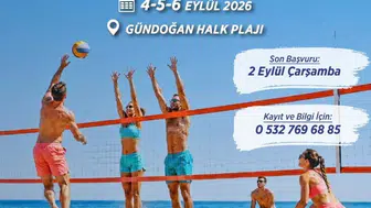 Bodrum'da plaj voleybolu şenliği coşkusunu yaşayın