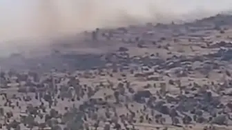Çankırı'daki arazi yangını ekiplerin müdahalesiyle kontrol altına alındı