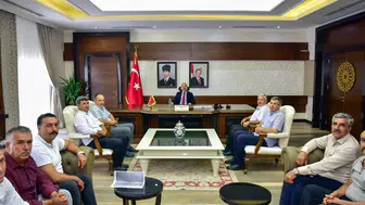 Aydın Valisi Varol, Nazilli muhtarlarıyla buluştu