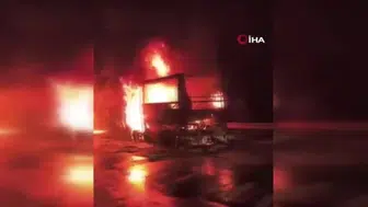 Mersin otoyolunda yolcu otobüsü yangını: Sürücü tahliye ile facianın önüne geçti