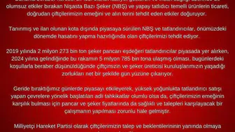 İsmail Özdemir'den çiftçiler için destek vurgusu