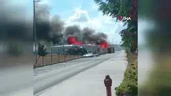 Cerrahpaşa hastanesi bahçesinde yangın paniği