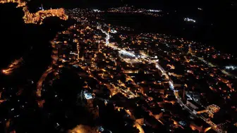 Mardin'in taş mimarisi dronla gözler önüne serildi