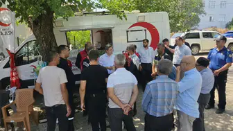 Kışlacık köyündeki yangın sonrası kaymakamdan önemli ziyaret