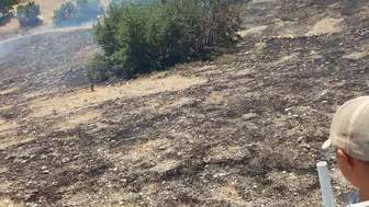 Yozgat'ta anız yangını 25 dönüm araziyi küle çevirdi