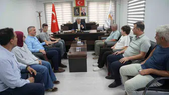 Kahta’nın gururu öğrenciler, Başkan Hallaç ile buluştu