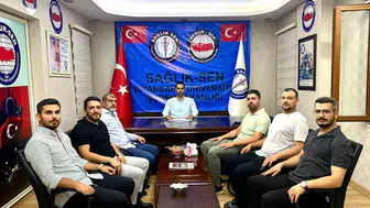 Diyarbakır'da sağlık-sen üniversite şubesi açıldı
