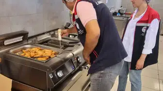 Bolu'da toplu tüketim işletmelerine kızartma yağı denetimi