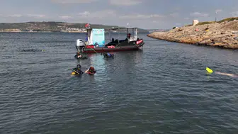 Çanakkale’de deniz ve tarih buluşuyor: Tarihe saygı anı dalışı ve yelken sürüşü başlıyor