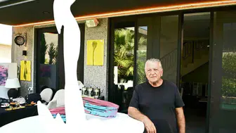 Selim Killi, sanatçı ruhunu kızlarına aktarıyor: Kuşadası'nda yeni bir sanat merkezi açtı