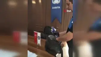 Babaeski’de dilencilik yapan şahsa zabıtadan ceza