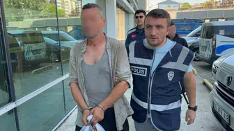 Samsun'da eşini silahla tehdit eden koca adliyeye sevk edildi