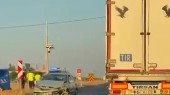 Siirt'te meydana gelen trafik kazasında 2 kişi yaralandı