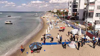 Büyükçekmece sahillerinde kumsal işgallerine son takibi