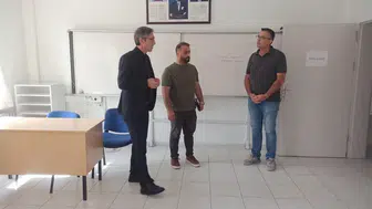 Bayburt'ta okulların yeni eğitim yılı hazırlıkları denetlendi