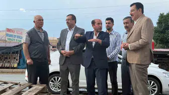 Tüfenkci, Erkenek’te proje incelemeleri ve vatandaş buluşmaları gerçekleştirdi