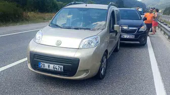 Bilecik'te zincirleme trafik kazasında can kaybı yok