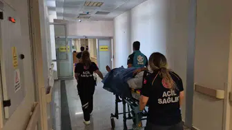 İncir toplarken dengesini kaybedip ağaçtan düşen adam hastaneye kaldırıldı
