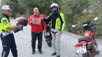 Kütahya'da motosiklet ve motorlu bisiklet sürücülerine özel trafik denetimi