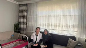 Düzce’de evde sağlık hizmeti ile gebe ve annelere destek