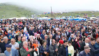 Honefter yayla şenliğinde birlik ve kardeşlik mesajı verildi