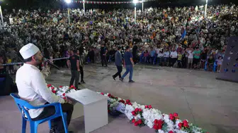 Kâhta’da binlerce kişi ilahi ziyafetiyle buluştu