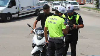 Adana'da motosiklet denetiminde kural ihlalleri 1 milyon 266 bin TL'ye mal oldu