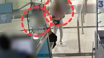 Antalya tramvayında yankesicilik yapan yabancı uyruklu iki kişi tutuklandı