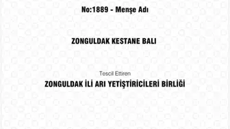 Zonguldak kestane balına coğrafi işaret tescili geldi