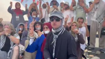 Srebrenitsa'dan Filistin'e uzanan yolda açlık grevi: Aktivistler sınırda bekliyor