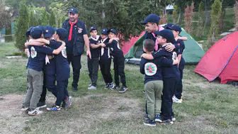 Yozgat'taki izci kampında teknolojiye veda zamanı