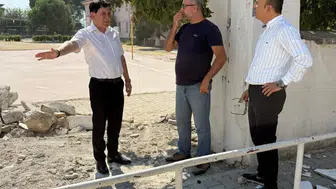 Yenipazar'da okullar yeni yılında güvenli bir ortama kavuşuyor