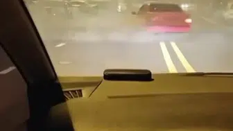 Sivas'ta drift heyecanı tehlikeye dönüştü: sokaklar pist oldu