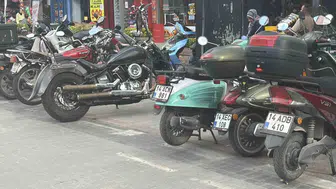 Bolu'da yasaklara rağmen motorlu araç trafiği devam ediyor
