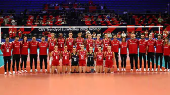 A milli kadın voleybol takımı Avrupa şampiyonasına galibiyetle başladı